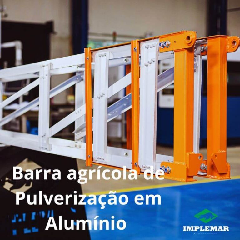 Barra de Pulverização Agrícola em Alumínio